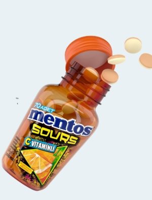 Mentos Sours Portakal: Ekşi Tadın Yeni Yüzü