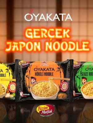 Bizim Mutfak Oyakata Noodle Türkiye’de Raflarda