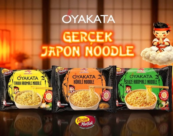 Bizim Mutfak Oyakata Noodle Türkiye’de Raflarda