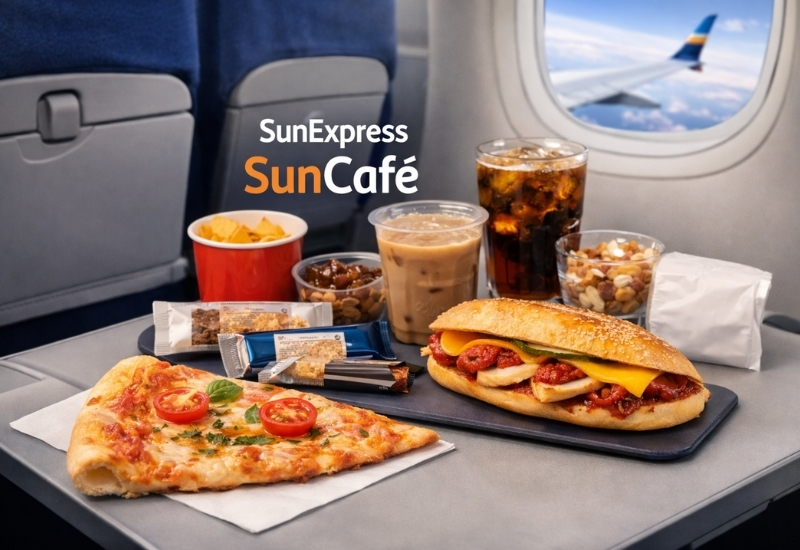 SunExpress’ten Yaz Sezonuna Özel SunCafé Menüsü