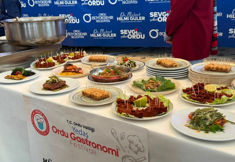 155 Yöresel Tat Ordu’da Festival Coşkusuyla Sunuldu