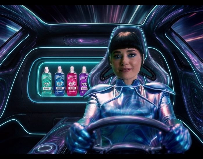 Bingo Jet Jel reklam filminde Özgü Namal süper kahraman oldu