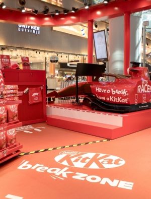 İstanbul Havalimanı’nda KitKat & Formula 1® Break Zone Açıldı
