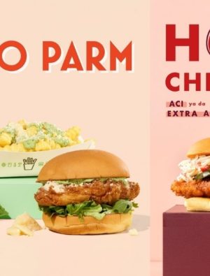 Hot Chick’n ve Chick’n Pesto Parm Menüde