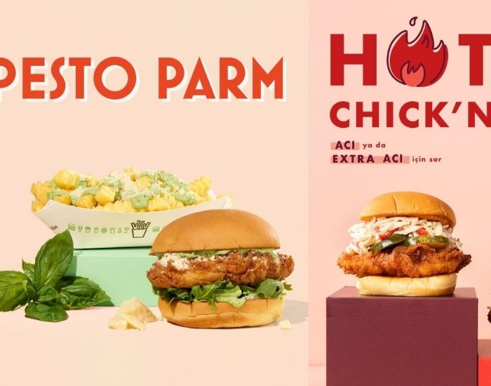 Hot Chick’n ve Chick’n Pesto Parm Menüde