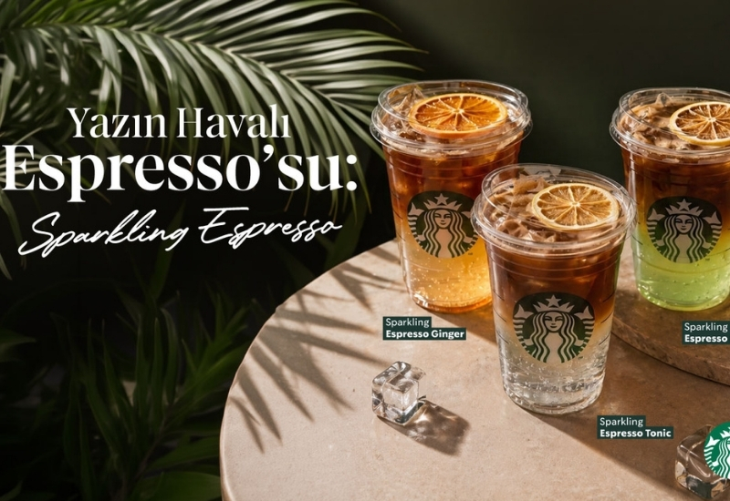 Ferahlatıcı kahve deneyimi: Sparkling Espresso çeşitleri