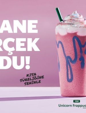 Starbucks Unicorn Frappuccino Türkiye’de Satışta