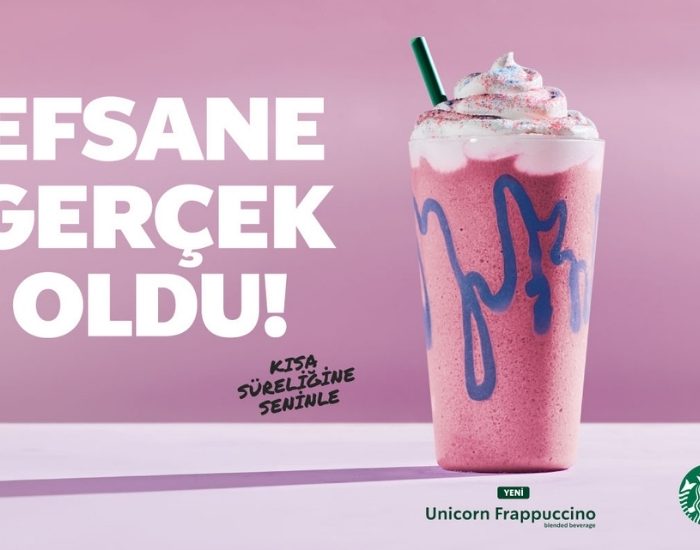Starbucks Unicorn Frappuccino Türkiye’de Satışta