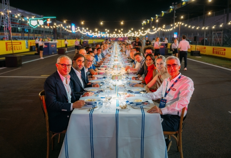 Barilla, Formula 1 Dünyasını Monza’da 100 Metrelik Sofrada Buluşturdu