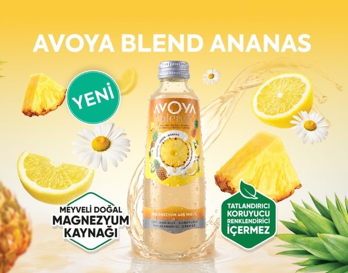 AVOYA’dan BİM’e Özel Ananas-Limon-Papatya Lezzeti